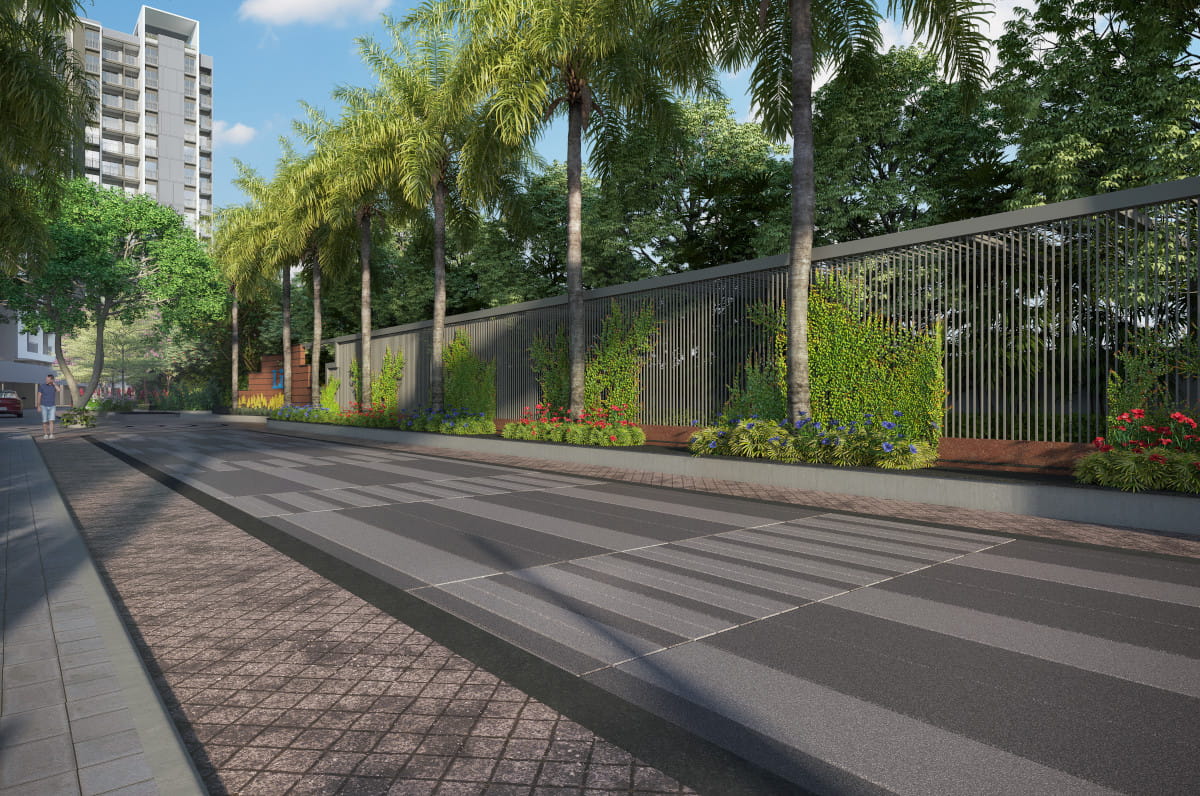 Mangalam Lifepark Elevation